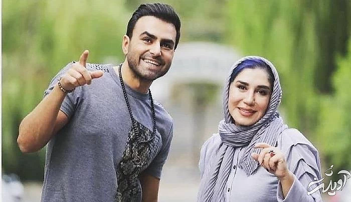 نسیم ادبی و علی رهبری در فیلم گل به خودی نسیم ادبی